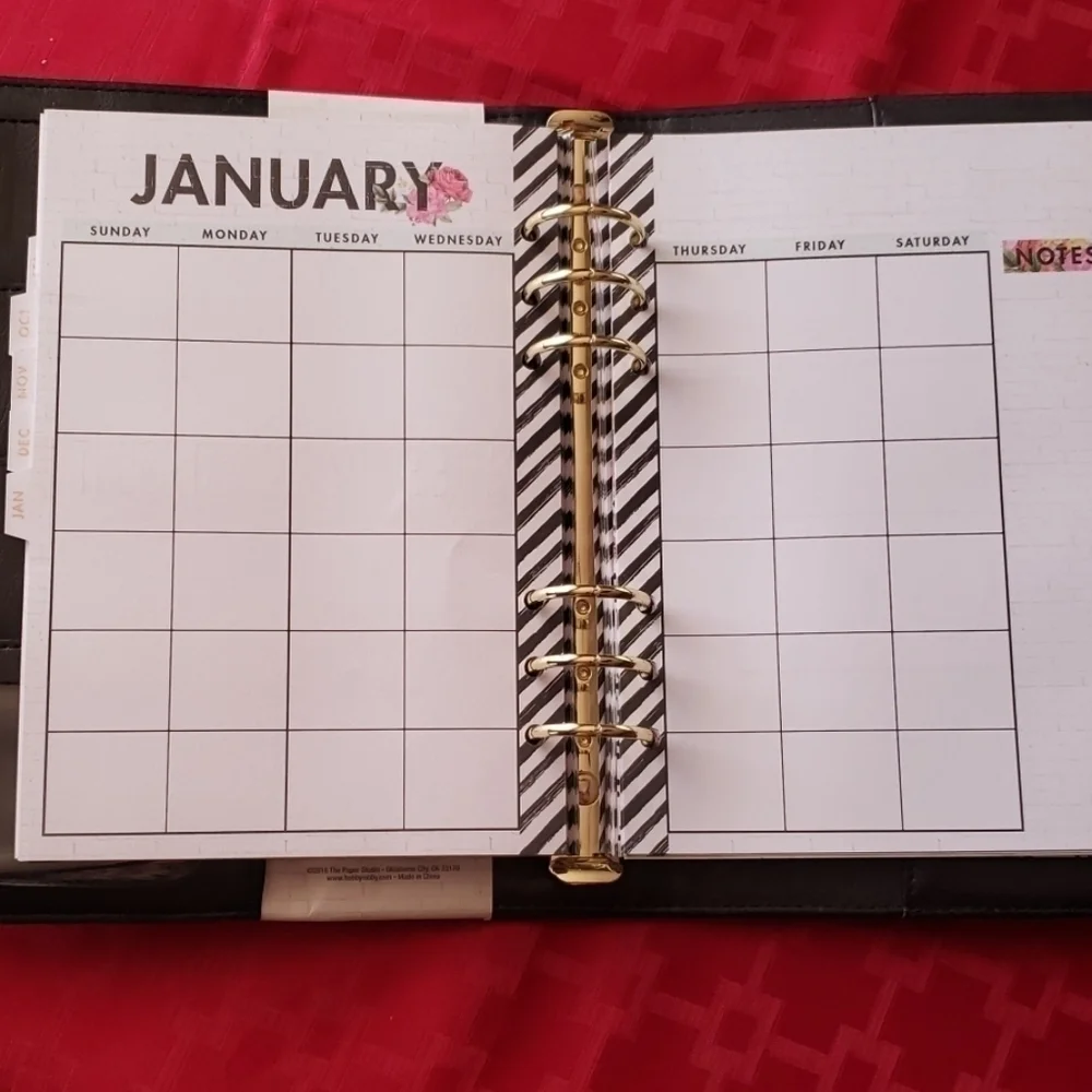 The Paper Studio planner all